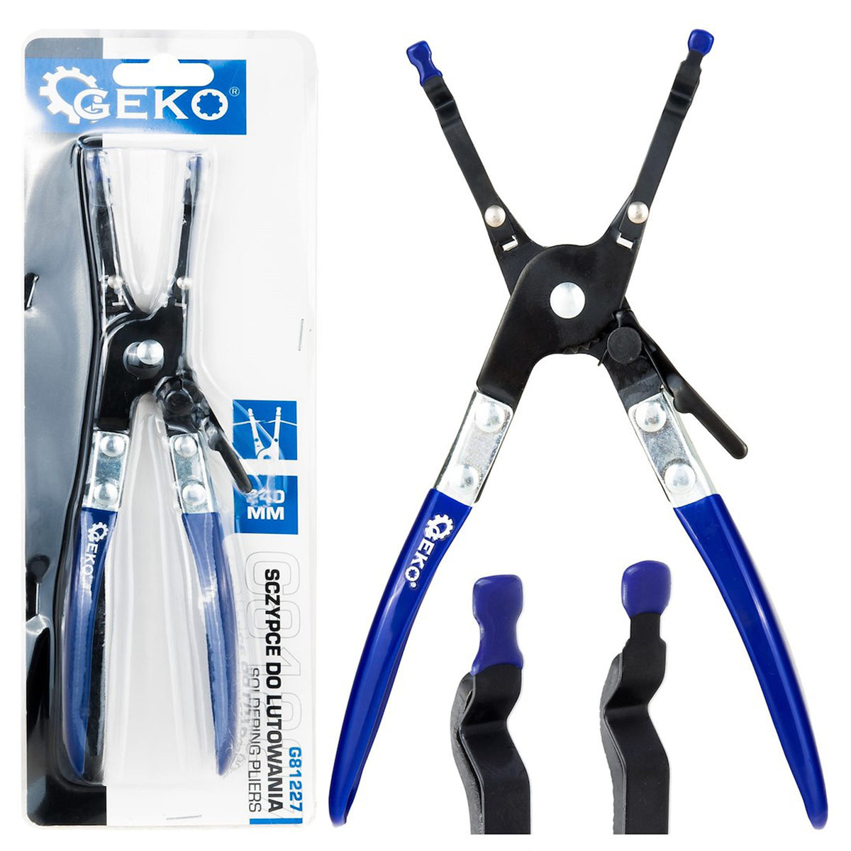Cleste auxiliar pentru lipirea firelor cu precizie 240mm Geko