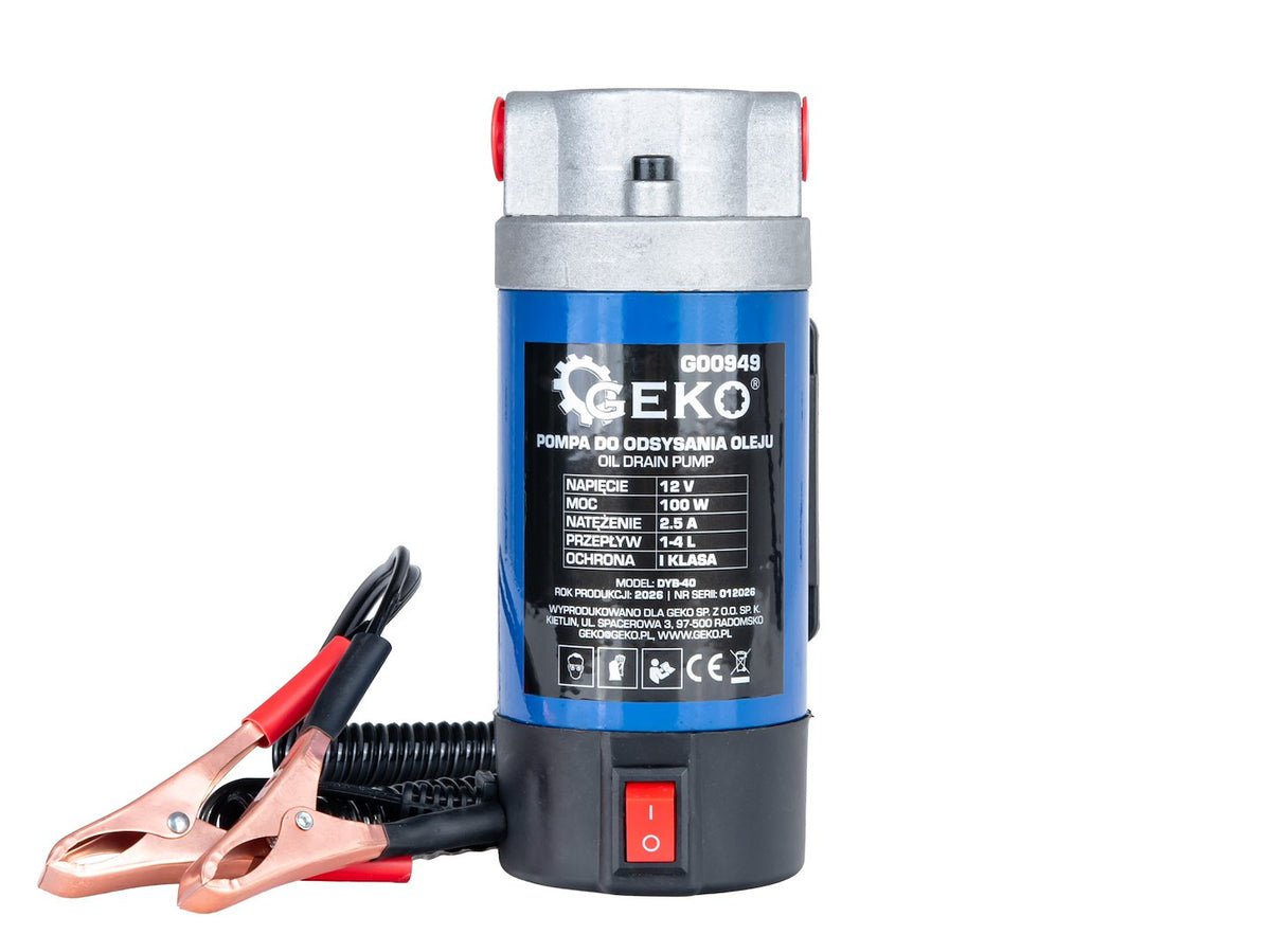 Pompa electrica transfer ulei 12 V Geko