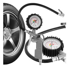 PISTOL DE UMFLAT ROTI CU MANOMETRU ANALOGIC GEKO