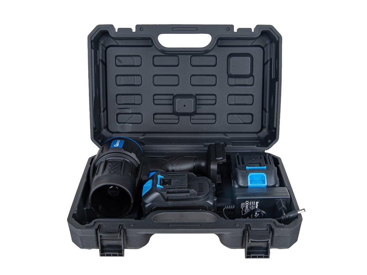 Suflanta de aer portabil cu 2 acumulatori 2x4.0ah 21V Geko