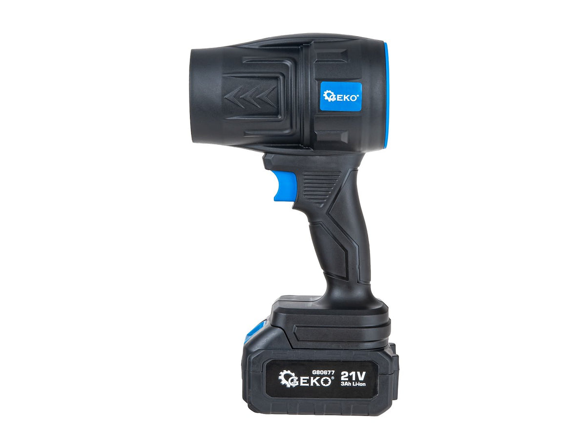 Suflanta de aer portabil cu 2 acumulatori 2x4.0ah 21V Geko