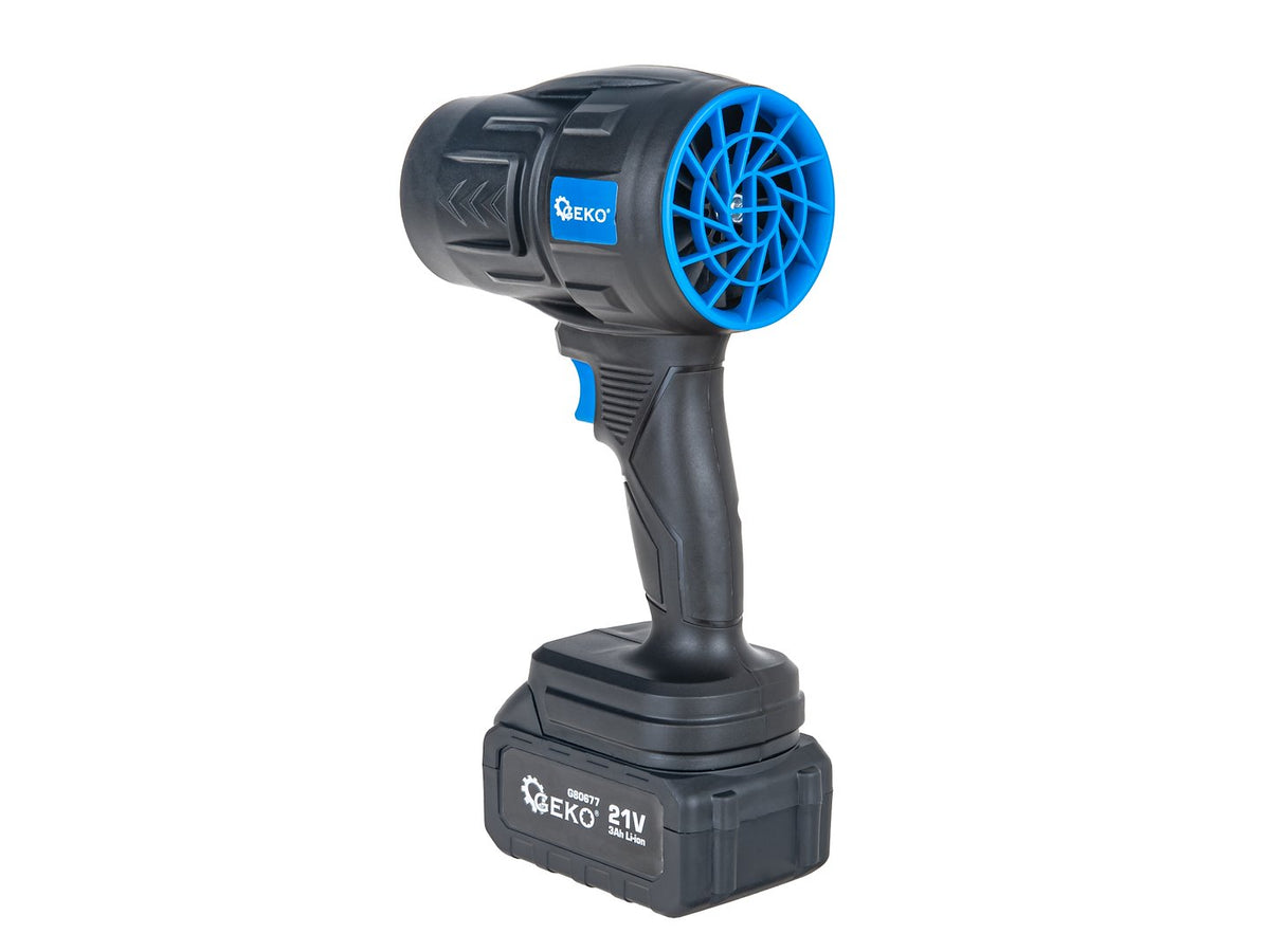 Suflanta de aer portabil cu 2 acumulatori 2x4.0ah 21V Geko