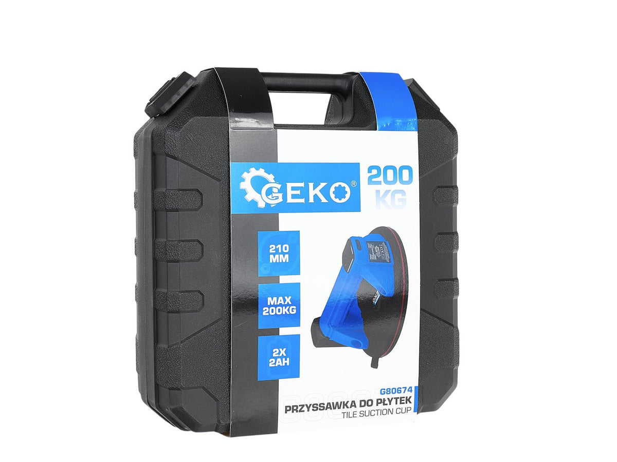Ventuza cu acumulator 210mm 3.7v 4.0ah 200 kg Geko