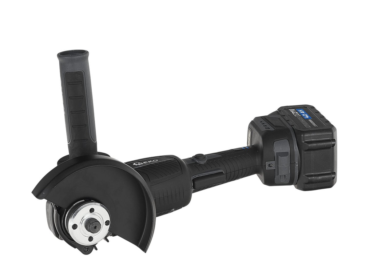Polizor unghiular cu 2 acumulatori 125mm 950W 21V 4ah Geko