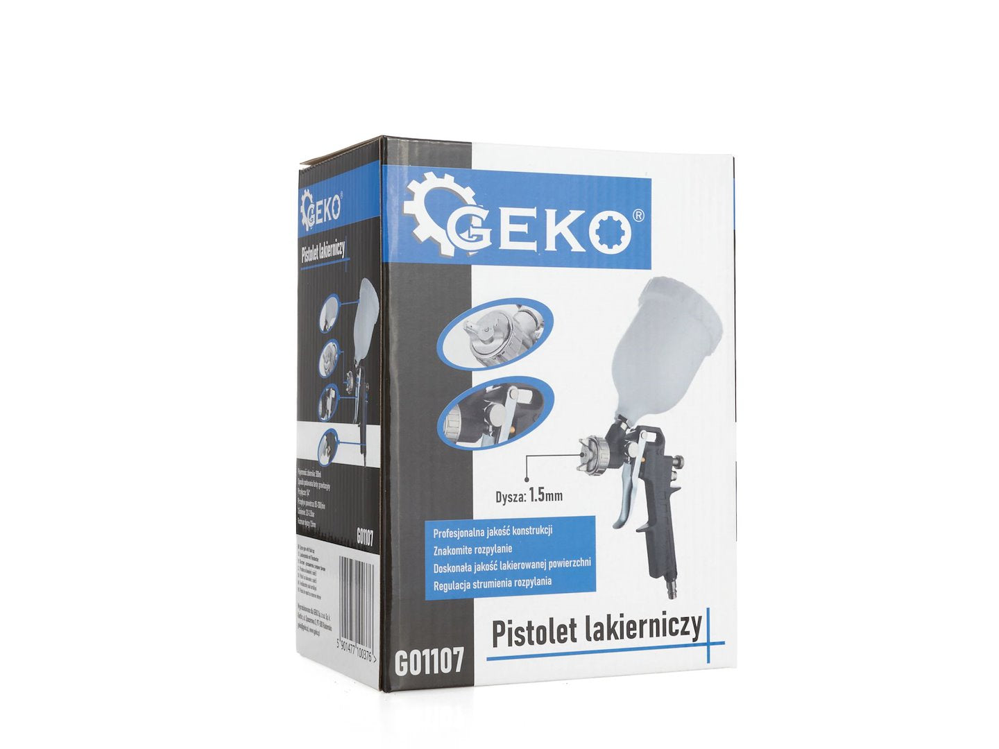 PISTOL DE VOPSIT HVLP 500ML GEKO