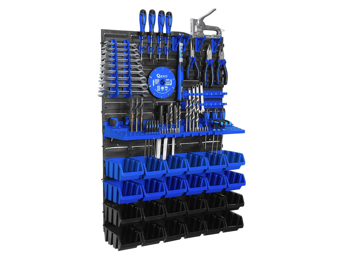 Panou suport organizator de scule cu cutii depozitare 576x780mm Geko