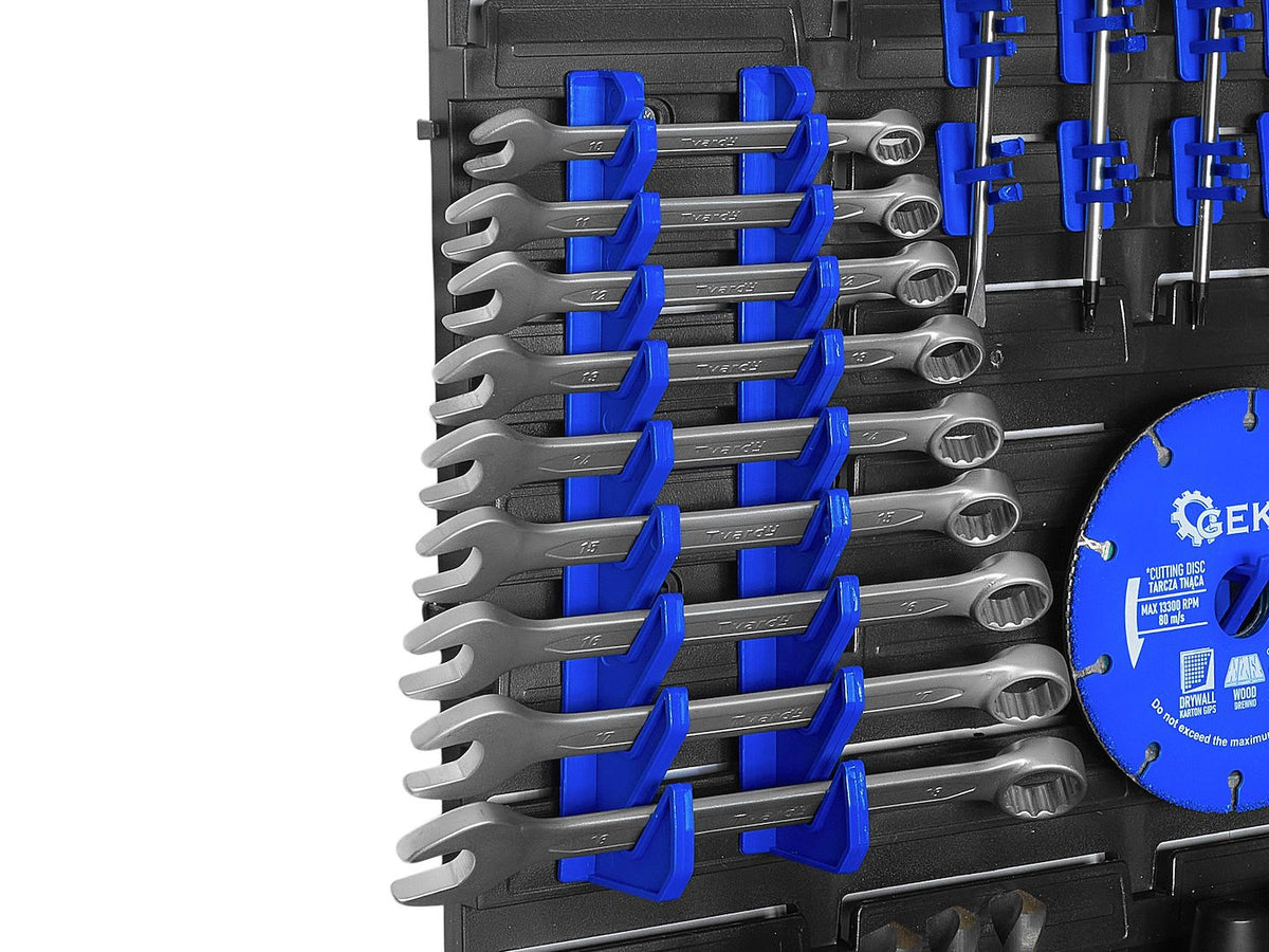 Panou suport organizator de scule cu cutii depozitare 576x780mm Geko