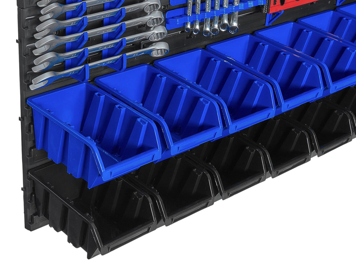 Panou suport organizator de scule cu cutii depozitare 78 piese 1152x780mm Geko