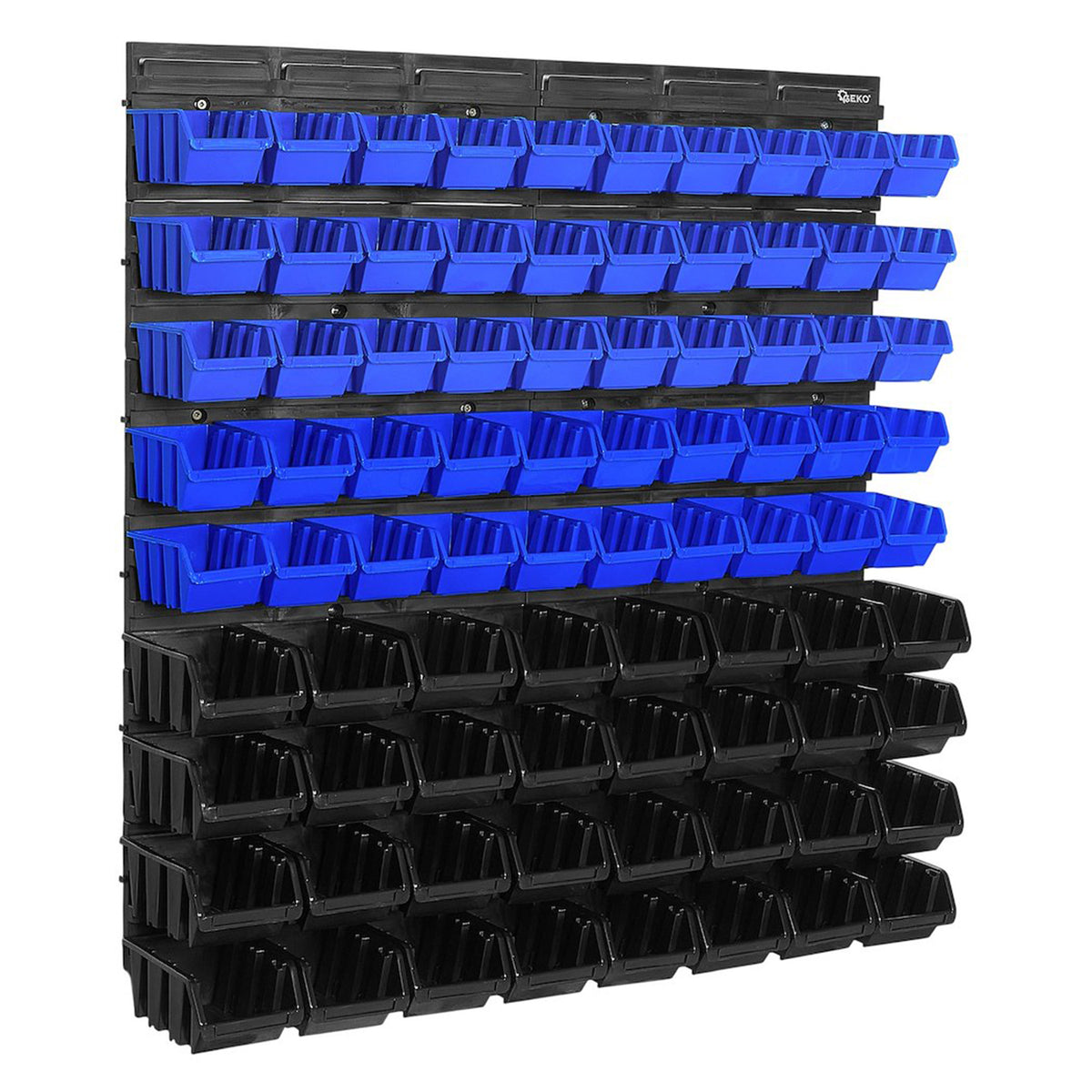Panou suport organizator pentru perete 82 cutii 780x780mm Geko