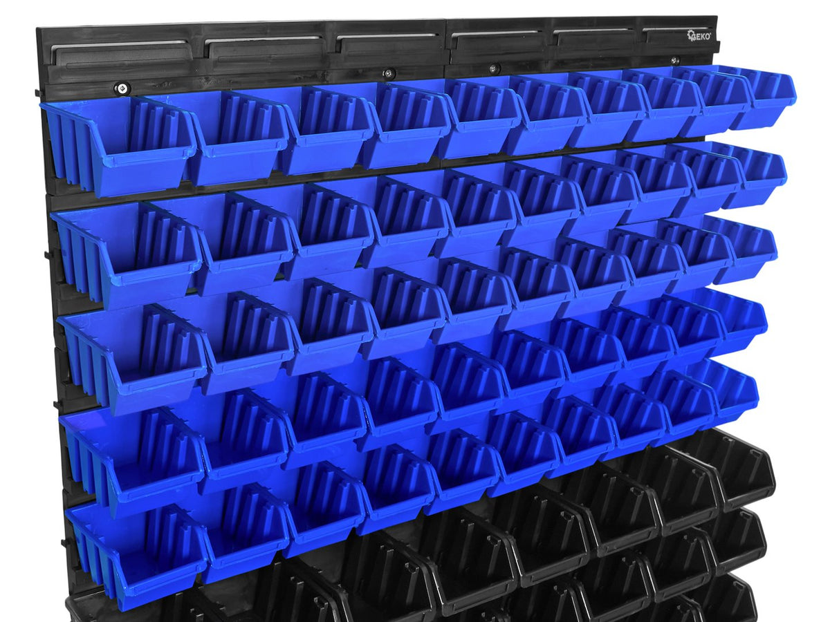 Panou suport organizator pentru perete 82 cutii 780x780mm Geko