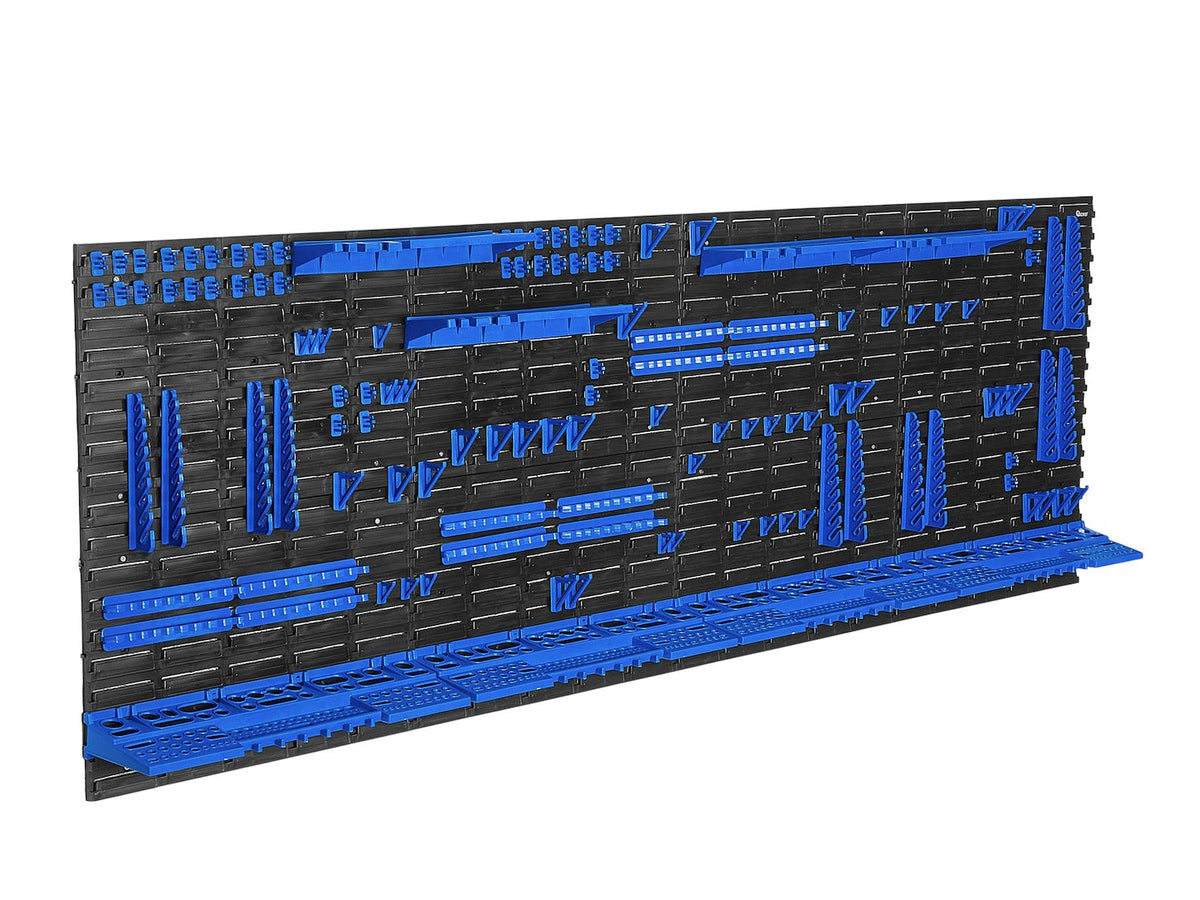 Panou suport organizator de scule cu cutii depozitare 136 piese 2304x780mm Geko