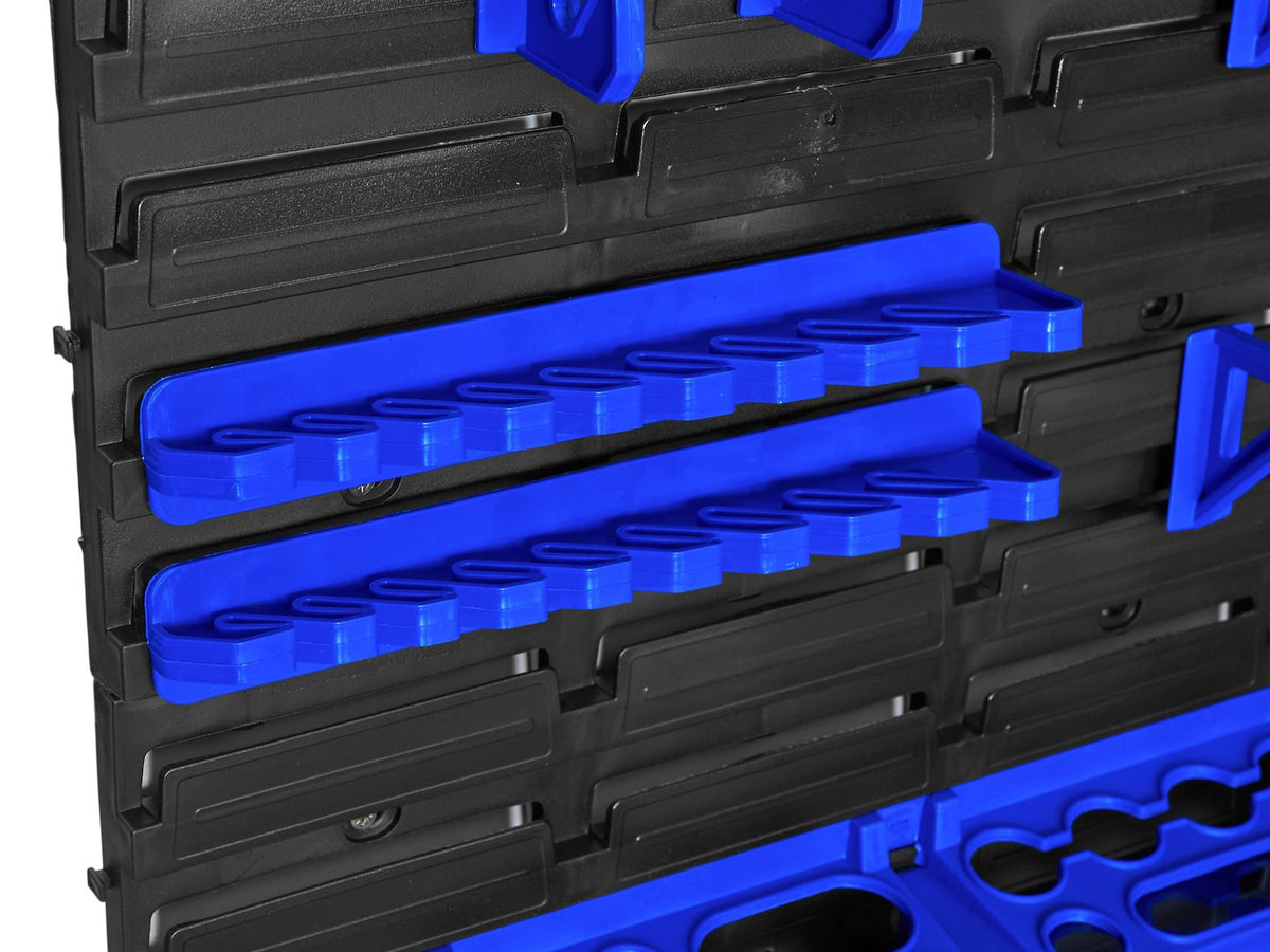 Panou suport organizator de scule cu cutii depozitare 69 piese 1152x780mm Geko