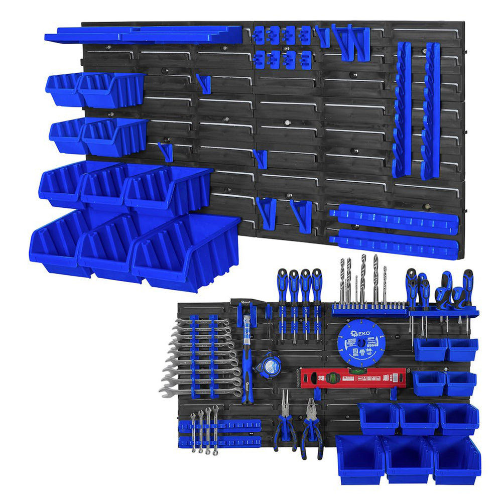 Panou suport organizator de scule cu cutii depozitare 390x780mm Geko