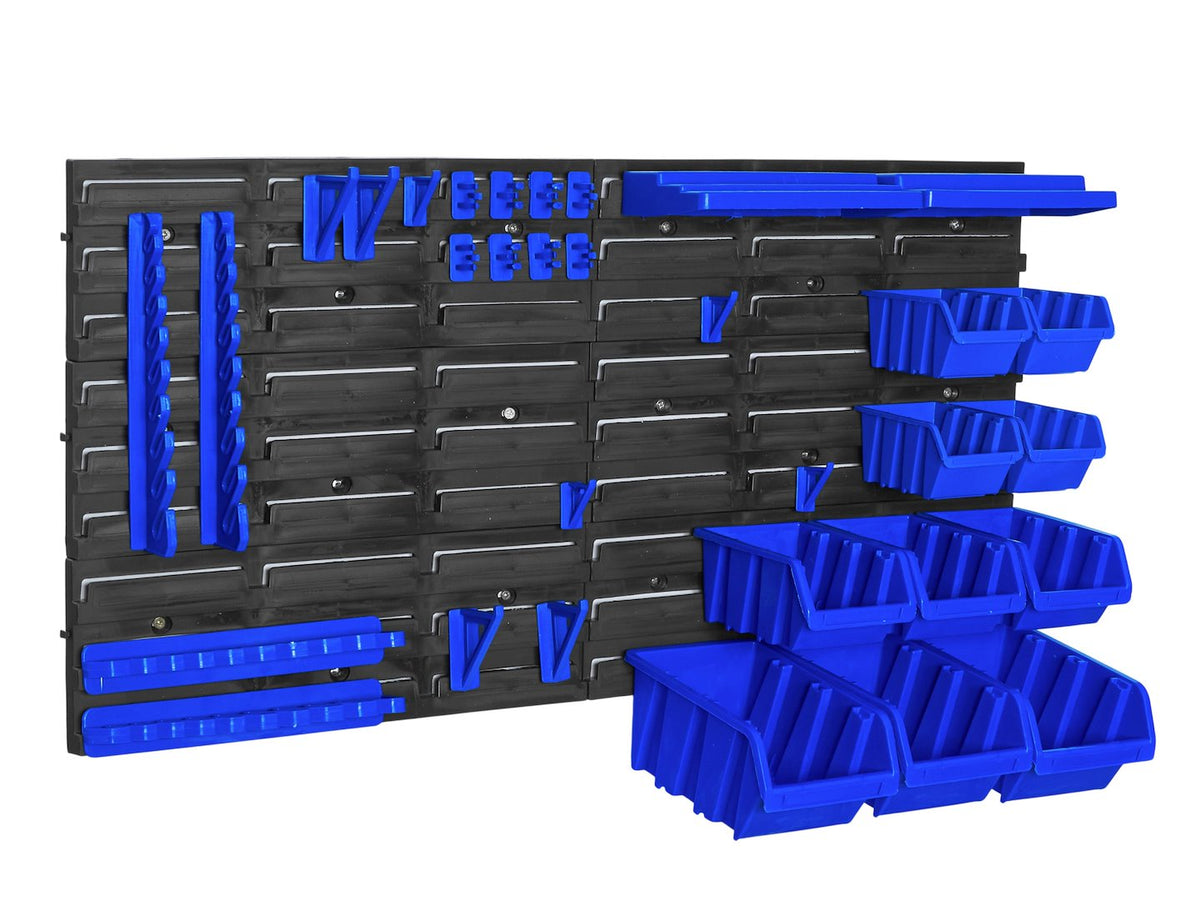 Panou suport organizator de scule cu cutii depozitare 390x780mm Geko