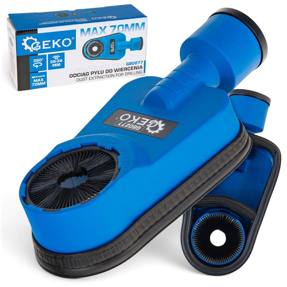 Colector de praf pentru masina de gaurit 70mm Geko