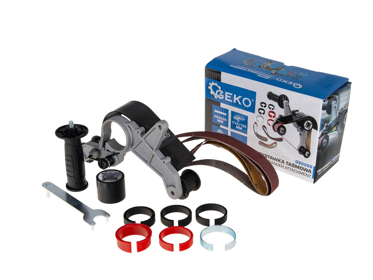 Adaptor cu banda abraziva pentru polizor unghiular Geko