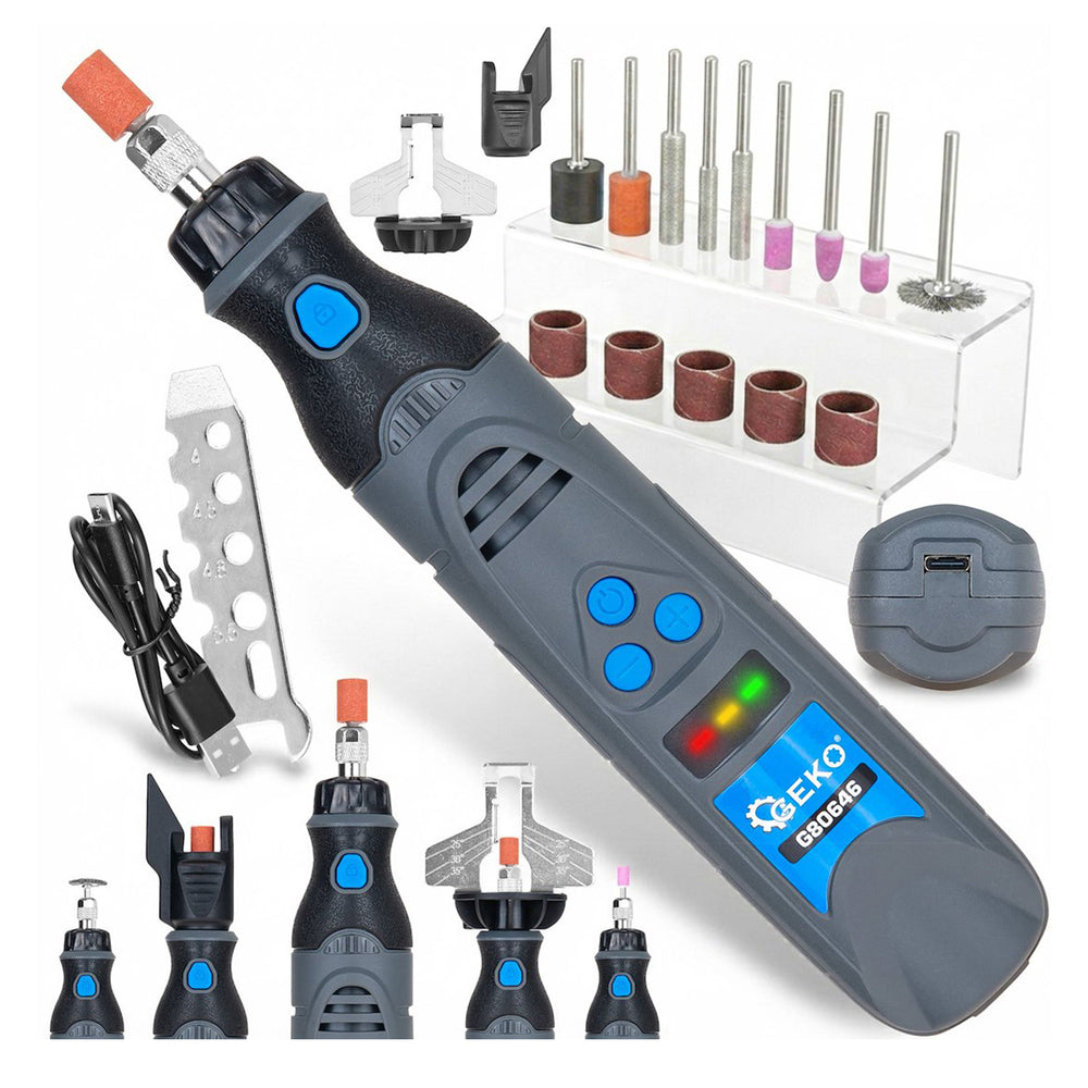 Mini polizor drept cu acumulator si accesorii 3.6v 1500mah Geko