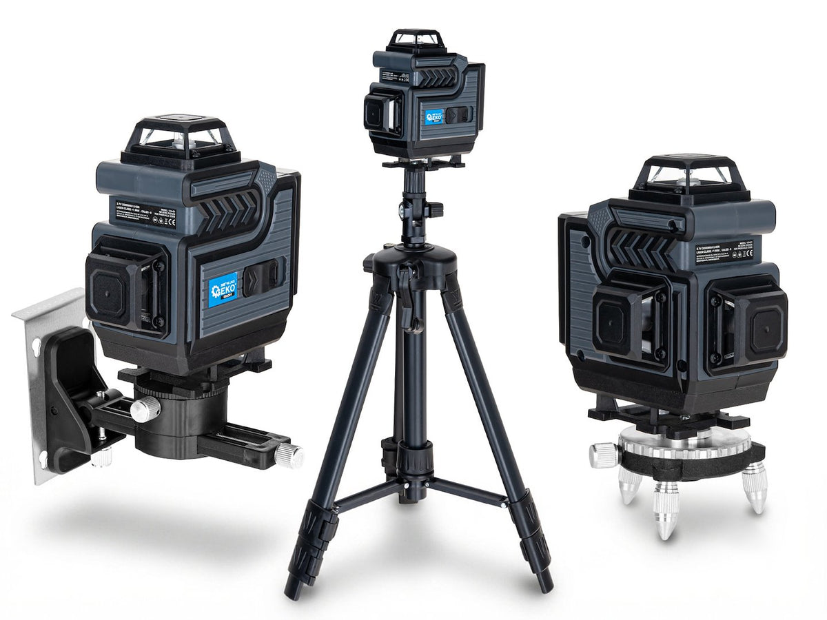 Nivela cu laser 360 grade 4d cu 2 acumulatori si trepied