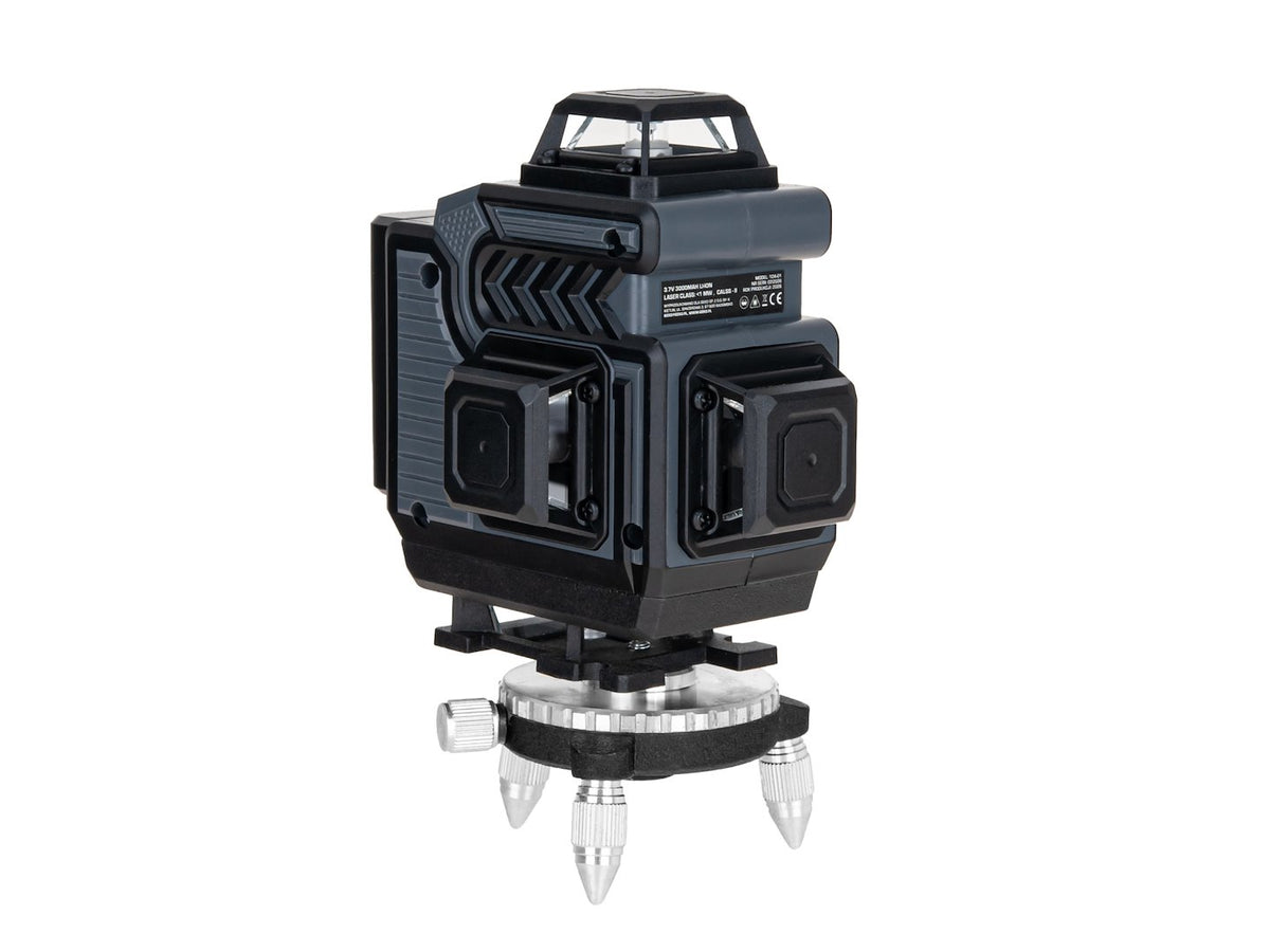 Nivela cu laser 360 grade 4d cu 2 acumulatori si trepied