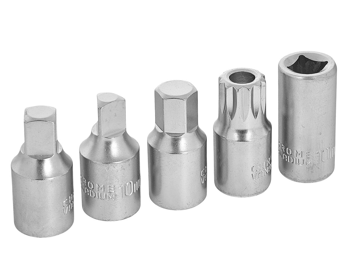 Trusa chei pentru buson baie de ulei 3/8'' 18 piese Geko