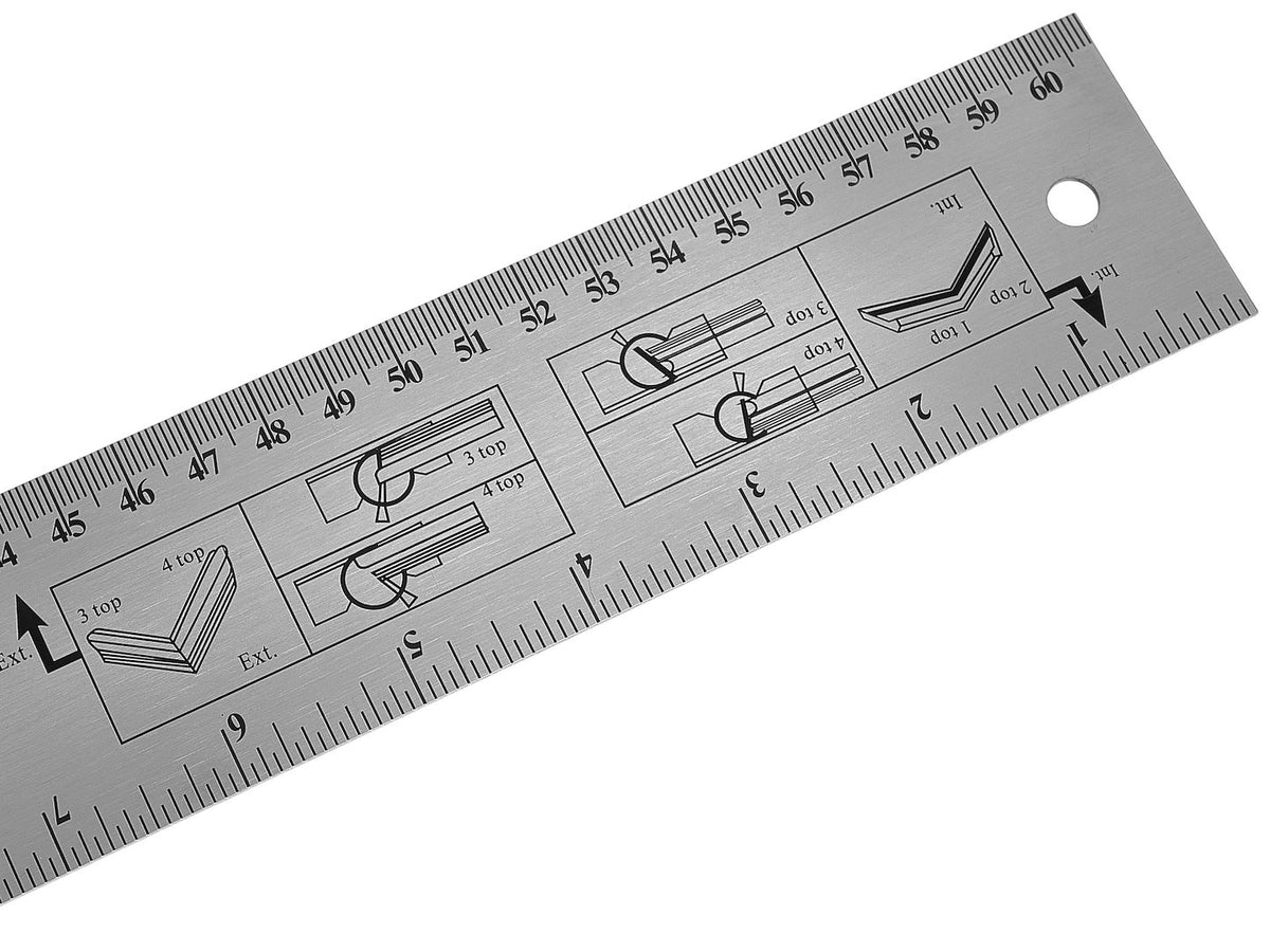 Raportor unghiular reglabil pentru tamplarie 600mm Geko