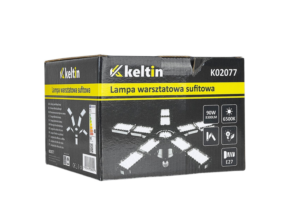 Lampa LED pliabila e27 90w 8300lm 6500k Keltin