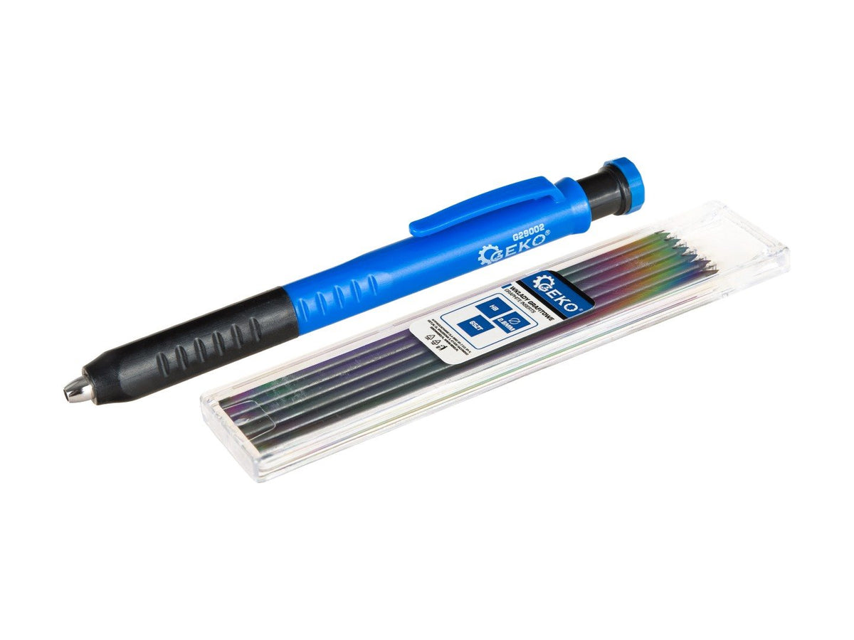 Creion mecanic 2 in 1 cu 6 rezerve Geko