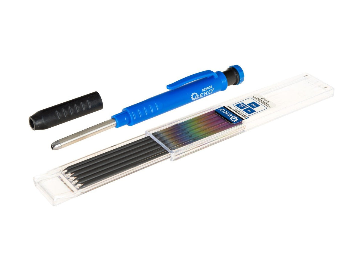 Creion mecanic 2 in 1 cu 6 rezerve Geko