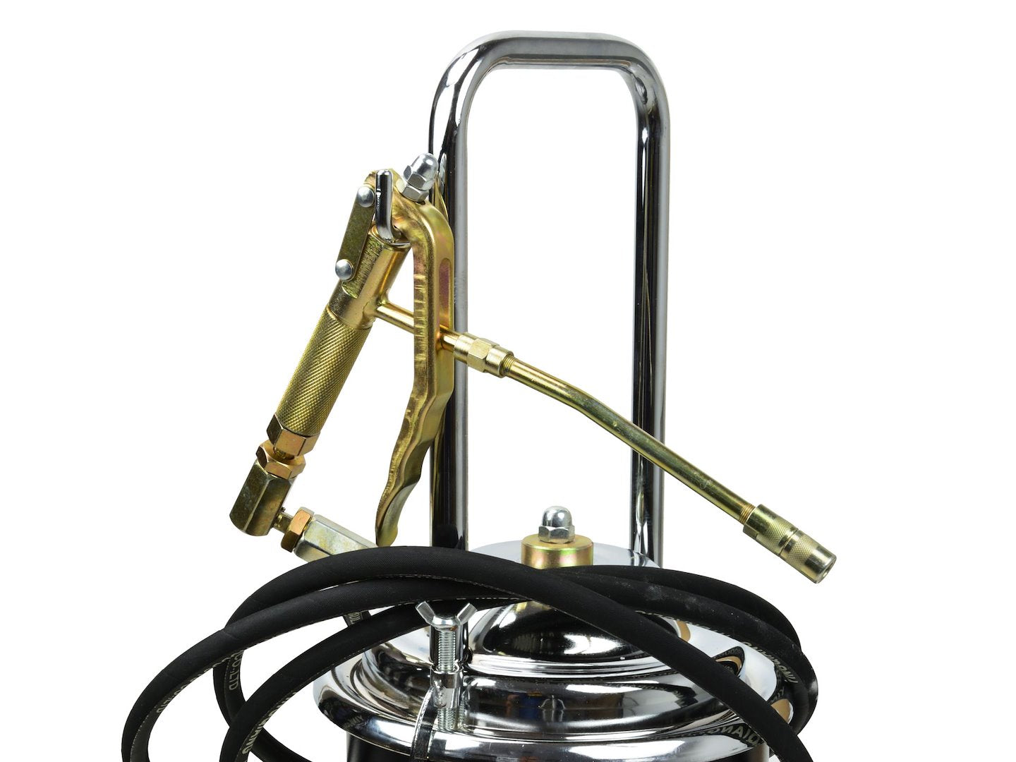 POMPA DE GRESAT CU PEDALA 15L SI FURTUN 4M GEKO