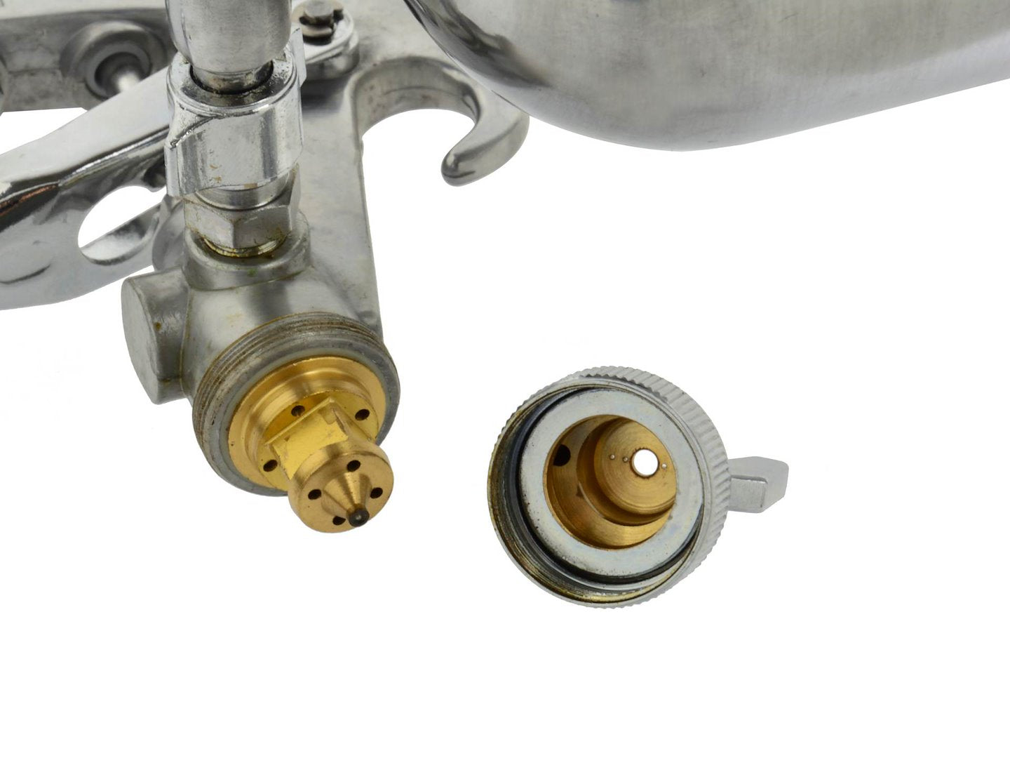 PISTOL DE VOPSIT CU REZERVOR METALIC 300ML, GEKO