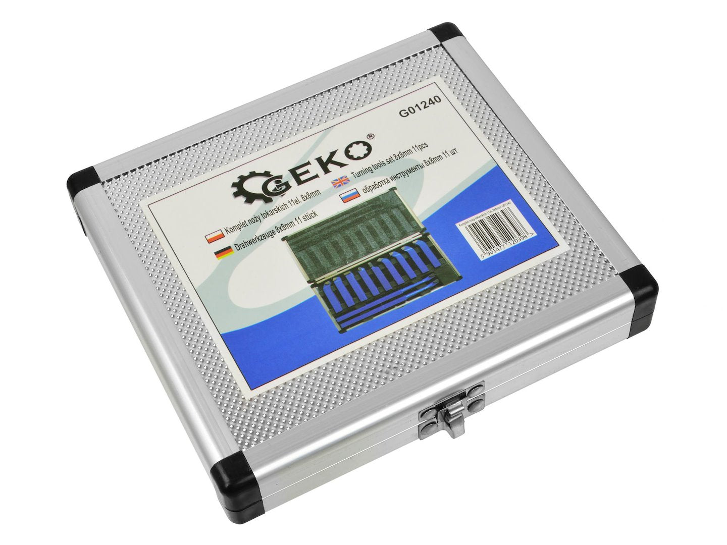 SET 11 CUTITE DE STRUNG 8 X 8 MM DIN CARBURA - GEKO