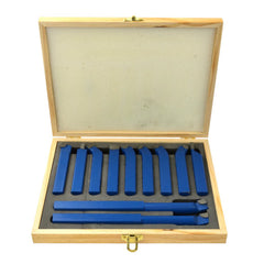 SET 11 CUTITE STRUNG 16X16 MM CU VARFURI DIN CARBURA METALICA