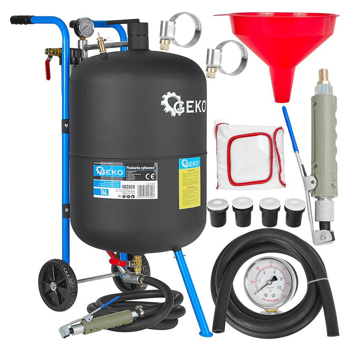 Aparat dispozitiv de sablat exterior 76 l