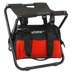 GEANTA PENTRU SCULE CU SCAUN PLIABIL 42 X 29 X 31CM - VERKE