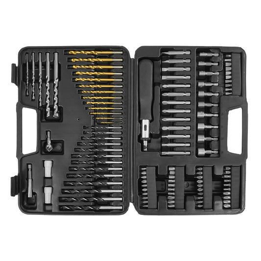 TRUSA COMPLETA PENTRU GAURIT SI INSURUBAT - SET BITI SI BURGHIE 110 PIESE - VERKE