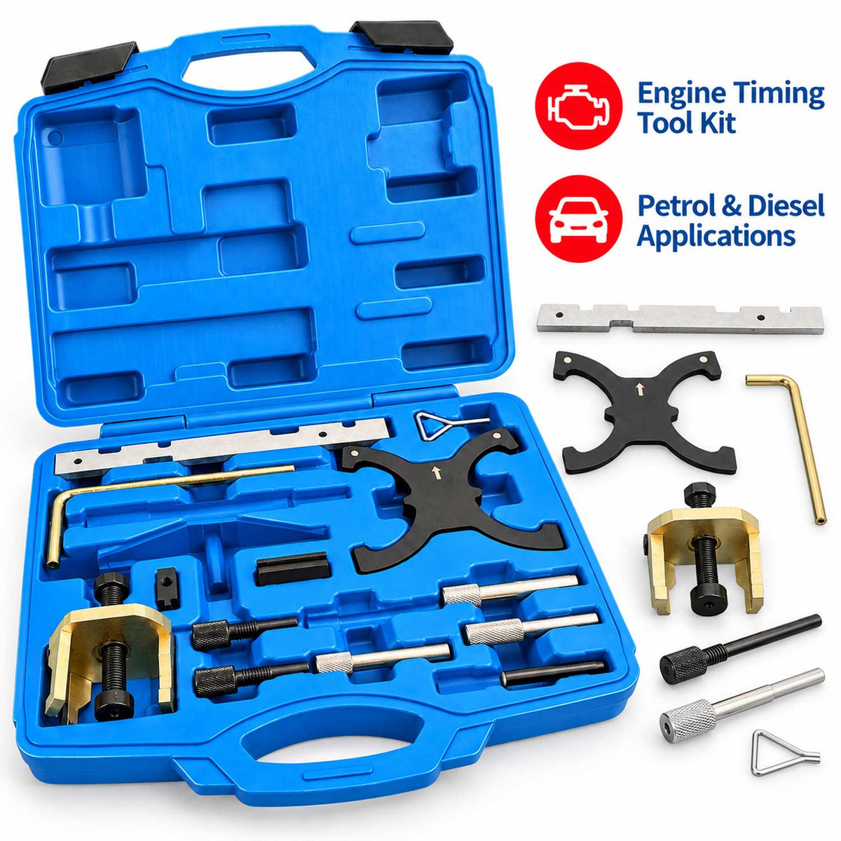 Trusa fixare distributie FORD benzina diesel GEBO TOOLS