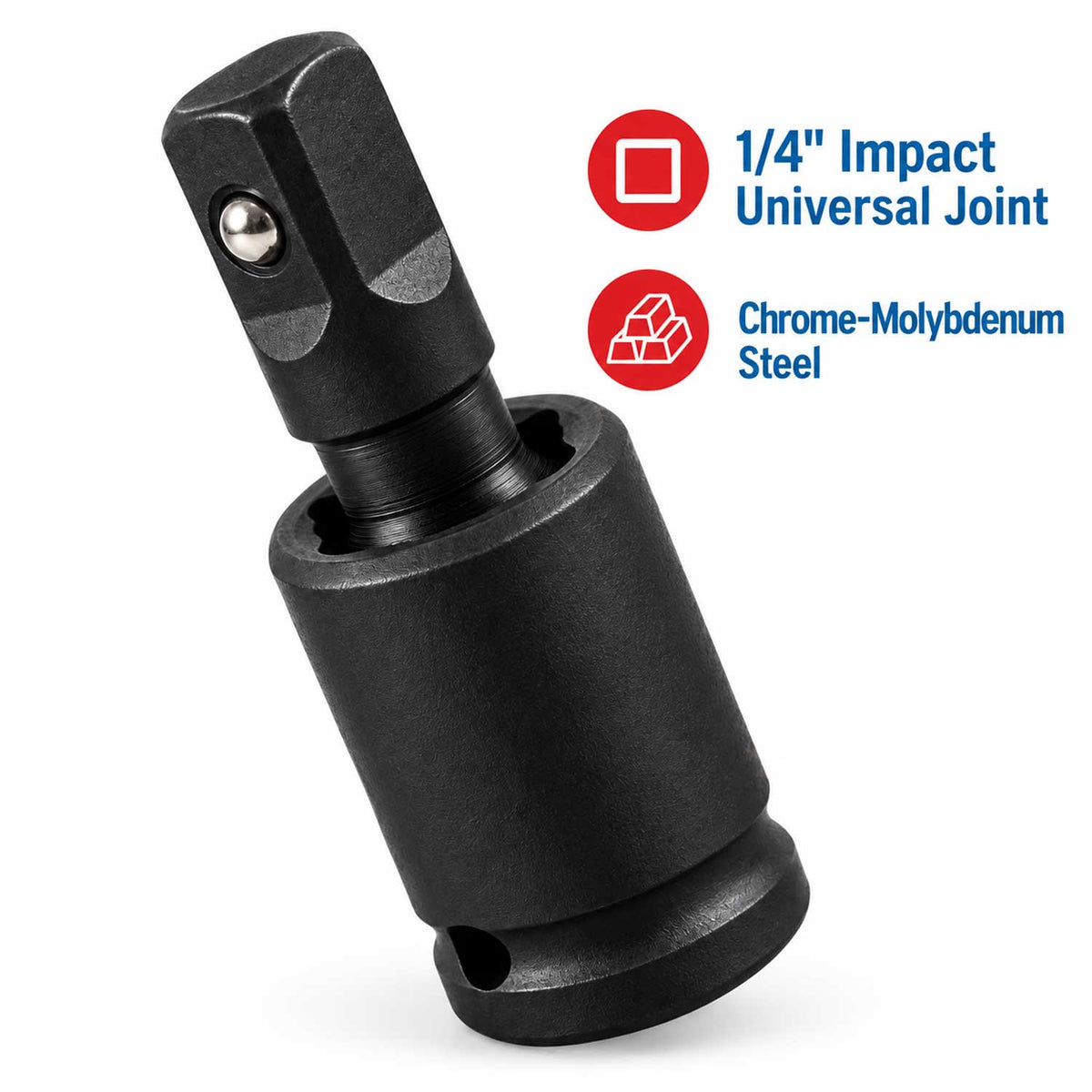 Adaptor impact cu articulatie cardanica 1/4 GEBO TOOLS