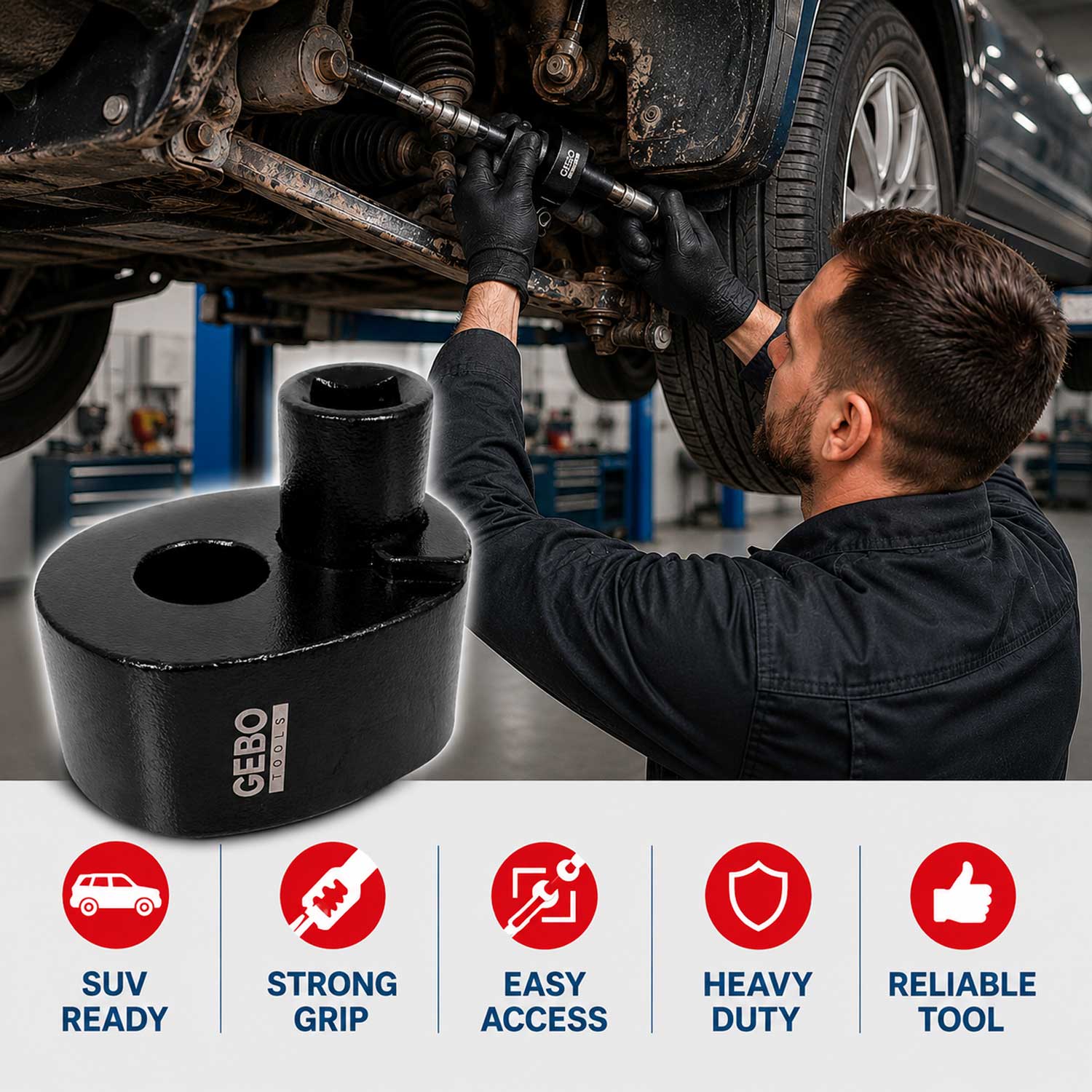 Cheie pentru bieleta de directie 36-42 mm GEBO TOOLS