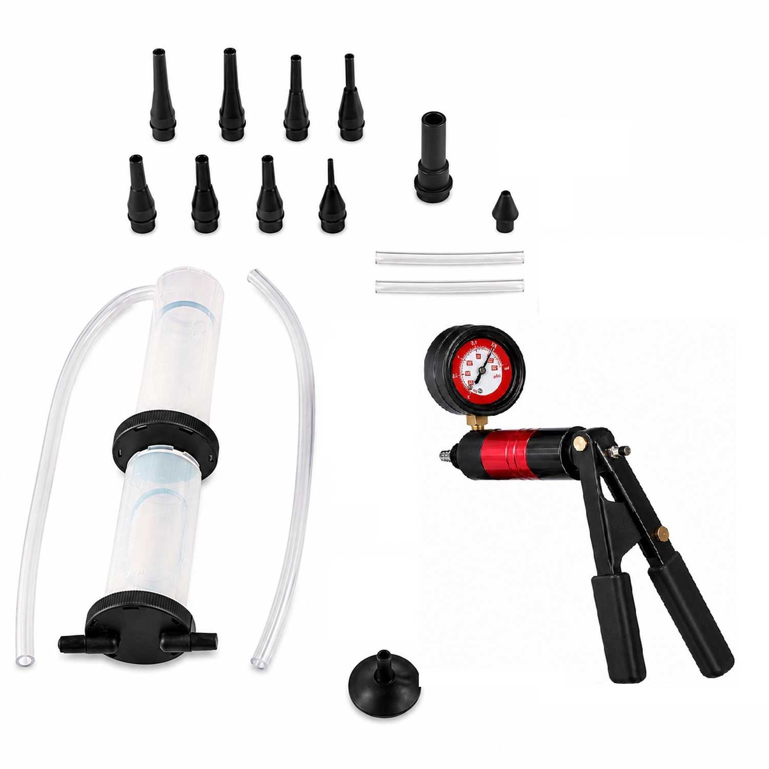 Pompa tester de presiune si vacuum GEBO TOOLS