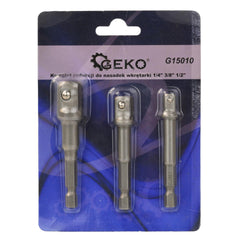 SET ADAPTOARE PENTRU CAPETE DE CHEI TUBULARE 1/4 3/8 1/2