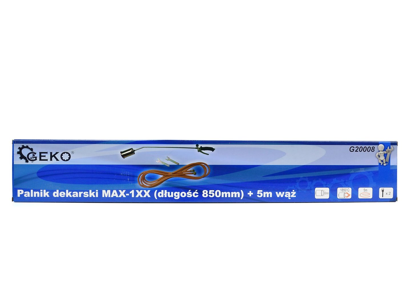 ARZATOR DE GAZ 85CM CU FURTUN 5M PENTRU INCALZIRE SI ARDERE - GEKO