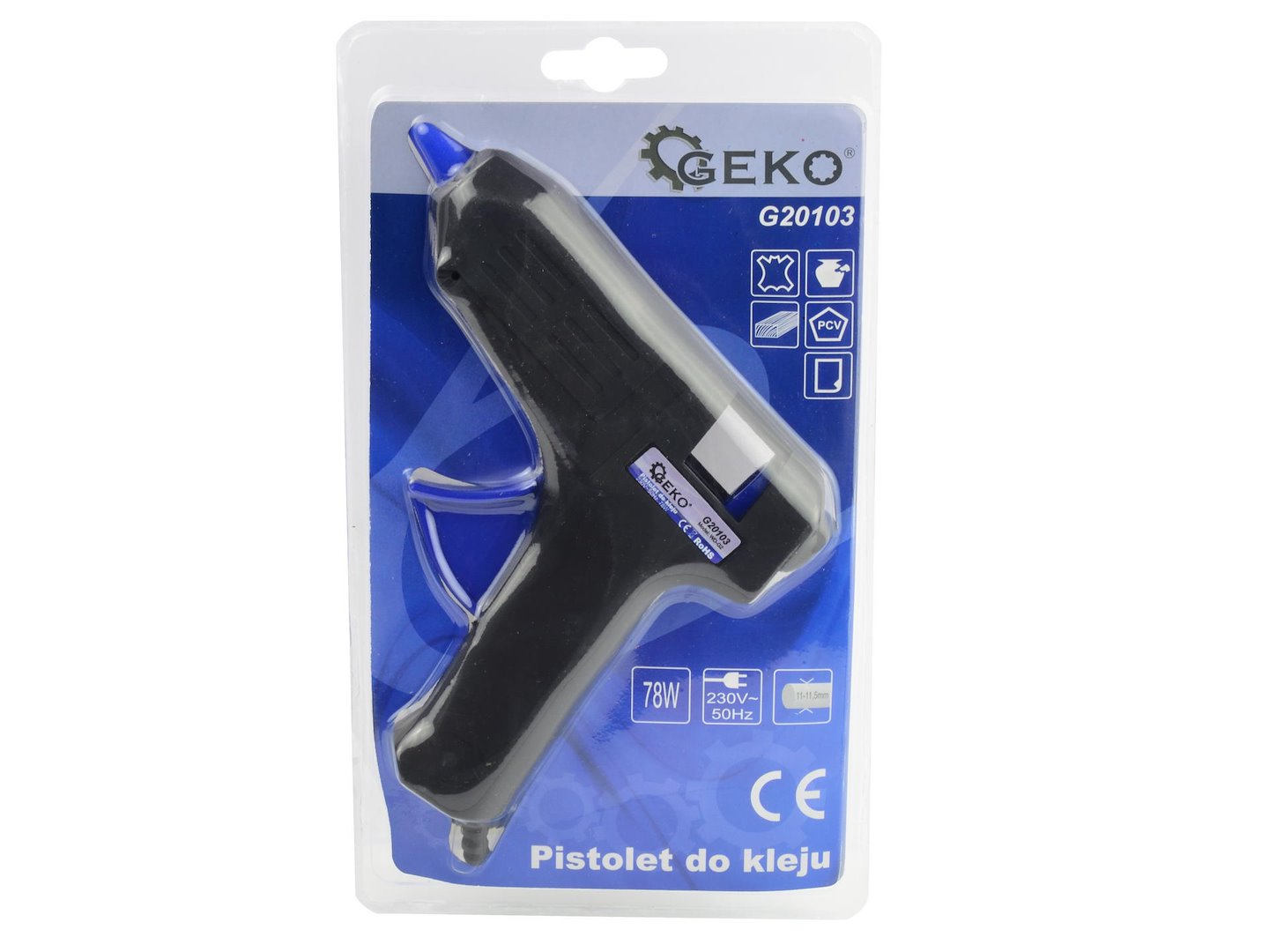 PISTOL DE LIPIT CU SILICON 78W GEKO