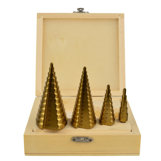 SET BURGHIE IN TREPTE HSS 4 PIESE GEKO