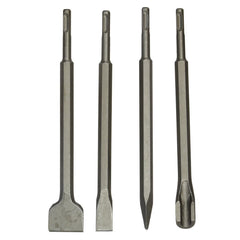 SET 4 DALTI SDS PLUS 250MM GEKO - PENTRU BETON, ZIDARIE, PIATRA SI TENCUIALA