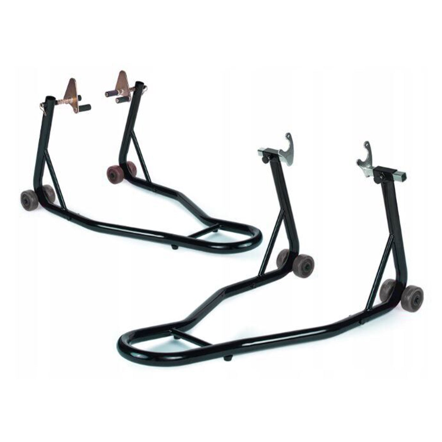 SET CRIC STAND SUPORT MOTOCICLETE ROATA FATA SI SPATE