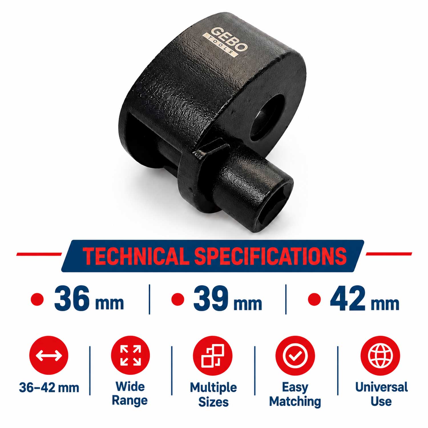 Cheie pentru bieleta de directie 36-42 mm GEBO TOOLS