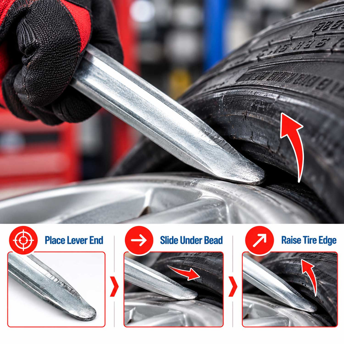 Levier pentru anvelope 30 cm GEBO TOOLS