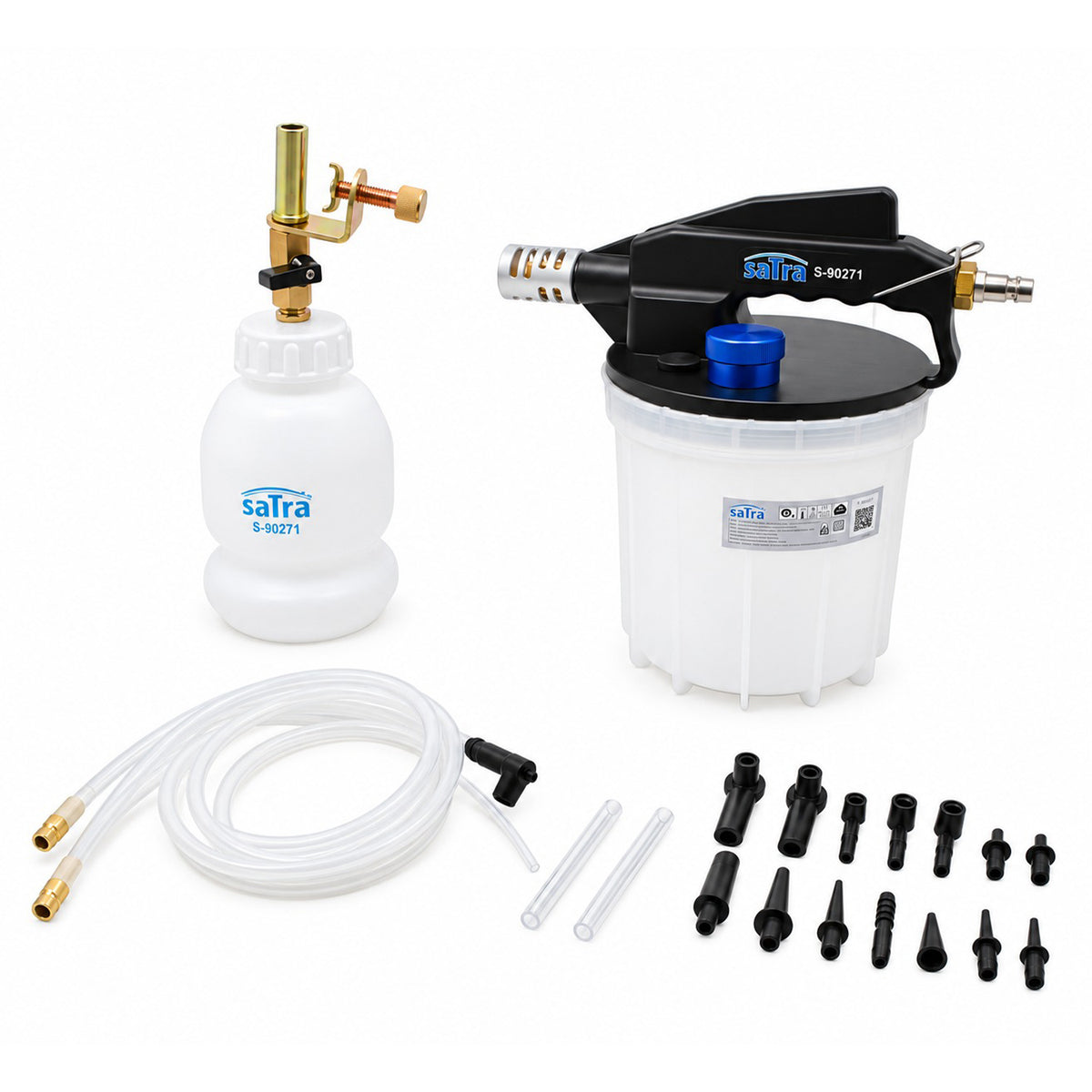 Dispozitiv pneumatic pentru aerisire frane si schimb lichid de frana 3L SATRA