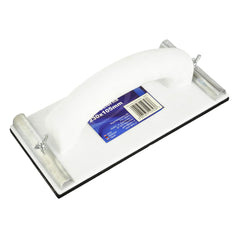 SUPORT PENTRU HARTIE ABRAZIVA 230 X 105MM, CU CLEME METALICE SI PIULITA TIP FLUTURE - GEKO