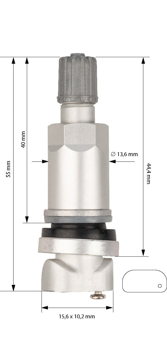 VALVA METALICA PENTRU SENZOR TPMS 562-3901